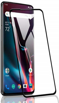 Bodoma Edge To Edge Tempered Glass for Oppo F17 pro(Pack of 1)