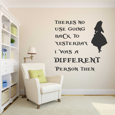 Wallzone 50 cm Quotes Removable Sticker(Pack of 1)