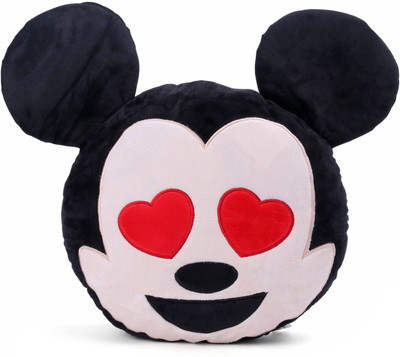 DISNEY Mickey in Love Emoji Face Plush  - 35 cm(Multicolor)