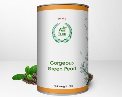 AGRI CLUB GORGEOUS GREEN PEARL-50Gm Green Tea Tin(50 g)