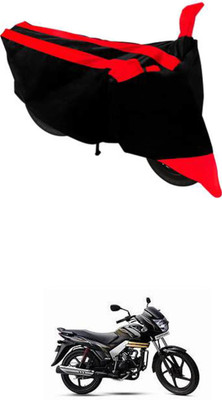 RONISH Waterproof Two Wheeler Cover for Mahindra(Centuro, Black, Red)