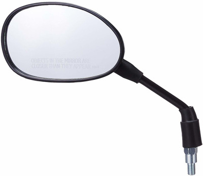 Mvaeshop Manual Rear View Mirror, Passenger Side, Driver Side For Hero Splendor Pro, Splendor Plus(Left, Right)