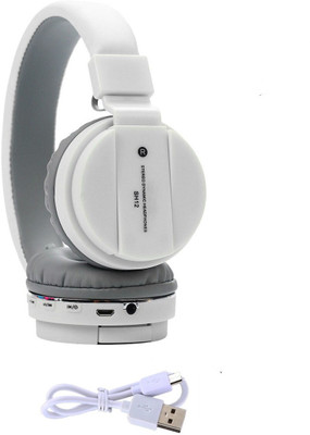 DVH Premium Dynamic Sound Quality VIV.O & OPP,O ,M.I All Mobile Bluetooth Headset(White, On the Ear)