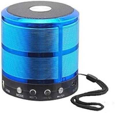 Worricow Portable DJ Sound Bluetooth WS-887 Bluetooth 5 W Bluetooth Speaker(Blue, Stereo Channel)