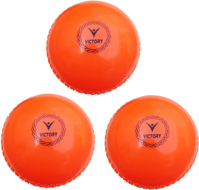 VICTORY Cricket Wind Ball (Pack of 3) Cricket Synthetic Ball(Standard, Pack of 3)