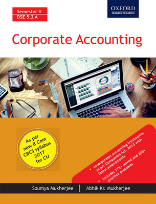 Corporate Accounting(English, Paperback, Soumya Mukherjee, Abhik Kr. Mukherjee)