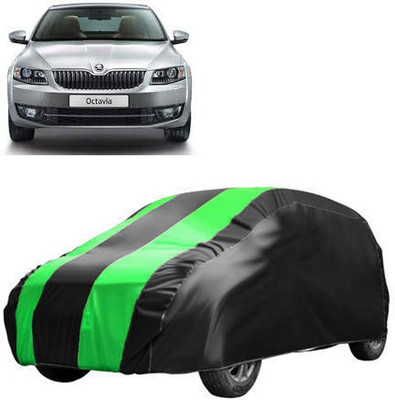MotohunK Car Cover For Skoda Laura (Without Mirror Pockets)(Grey, Green)