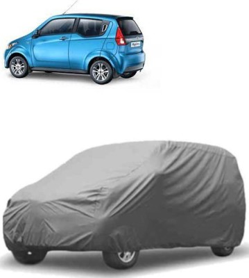 MotohunK Car Cover For Mahindra e20 (Without Mirror Pockets)(Grey)