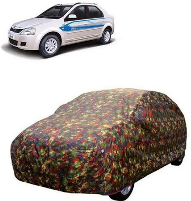 MotohunK Car Cover For Mahindra e-Verito (Without Mirror Pockets)(Multicolor)