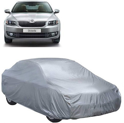 MotohunK Car Cover For Skoda Laura (Without Mirror Pockets)(Silver)
