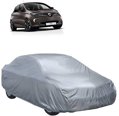 MotohunK Car Cover For Renault Zoe (Without Mirror Pockets)(Silver)