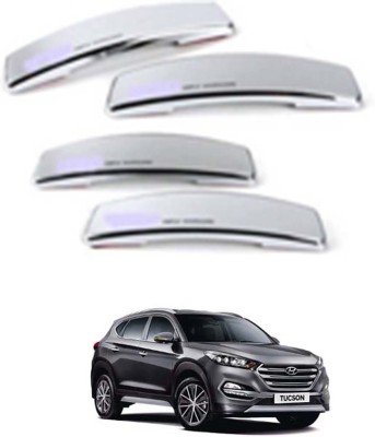 RONISH Plastic Car Door Guard(Silver, Pack of 4, Hyundai, Tucson)