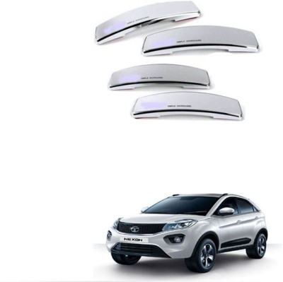 RONISH Plastic Car Door Guard(Silver, Pack of 4, Tata, Nexon)