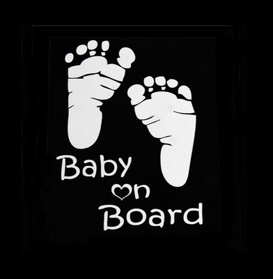 amazinghub Sticker & Decal for Car(White)