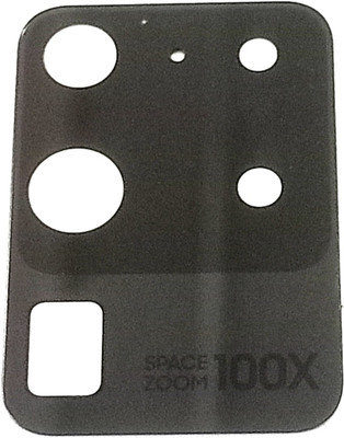 BLACKCLOUD Back Replacement Cover for Samsung Galaxy S20 Ultra Back Rear, Camera Glass Lens With Adhesive Sticker(Multicolor, Frameless, Pack of: 1)