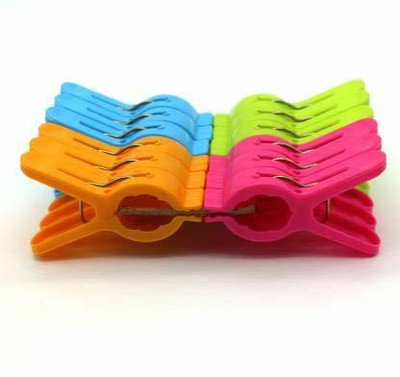 MRK Plastic Cloth Clips(Multicolor Pack of 24)