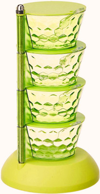 PL SKY Plastic Pickle Jar  - 1 L(Green)