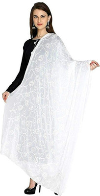 SOHAN LAL TEX Chiffon Embroidered Women Dupatta