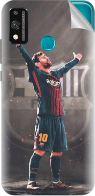 Snooky Honor 9X Lite Mobile Skin(Black)