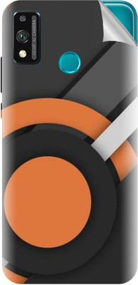 Snooky Honor 9X Lite Mobile Skin(Black, Orange)