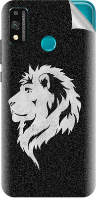 Snooky Honor 9X Lite Mobile Skin(Black, Grey)
