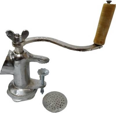 BRRL Cast Iron Nikil Plated SEWIAN Machine (Punjab Type) for Noodles/Sevi/Nankeen/Sev/Bhujia/Sevaiya/Murukku Maker Pasta Machine  (Iron)