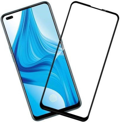 LIKEDESIGN Edge To Edge Tempered Glass for OPPO F17 PRO(Pack of 1)