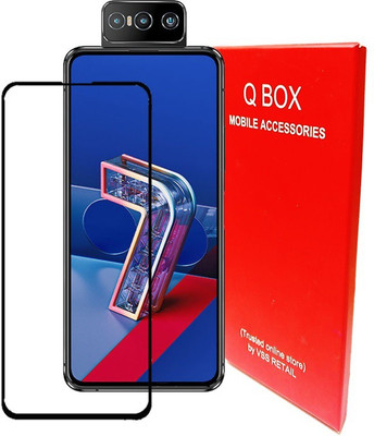 Q Box Edge To Edge Tempered Glass for Asus Zenfone 7 pro(Pack of 1)