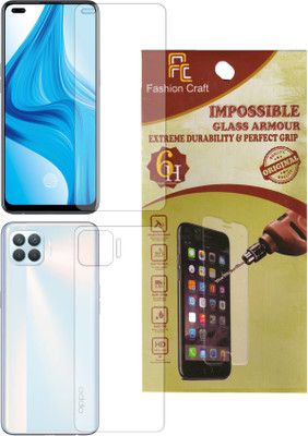 FashionCraft Front and Back Screen Guard for OPPO F17 Pro(Pack of 2)