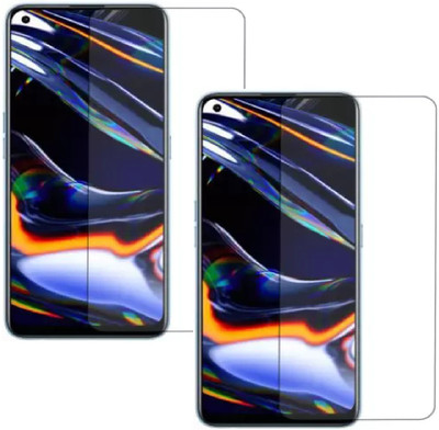 ISAAK Tempered Glass Guard for Realme 7 Pro(Pack of 2)