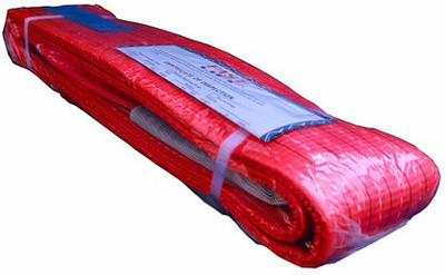 VOLTZ 5 ton x 3mtr Web sling Flat Webbing Pulling Tow Strap 3 m Towing Cable(Polyester, 5000 kg Pull Capacity)