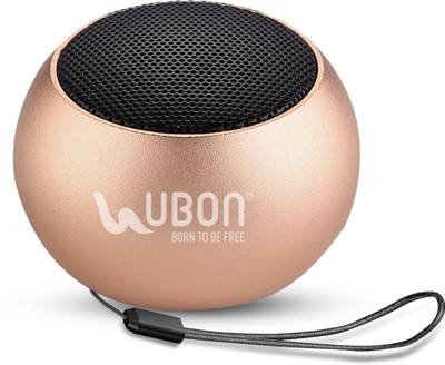 Ubon SP-6810 Minitone 5 W Bluetooth Speaker  (Silver, Mono Channel)
