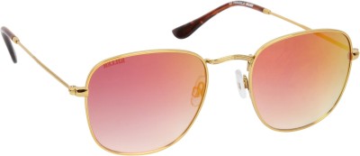 KILLER Retro Square Sunglasses(For Men & Women, Multicolor)