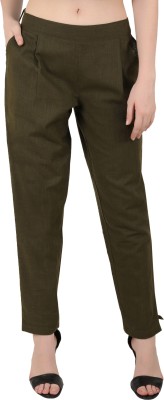 FLYJAG Regular Fit Women Green Trousers