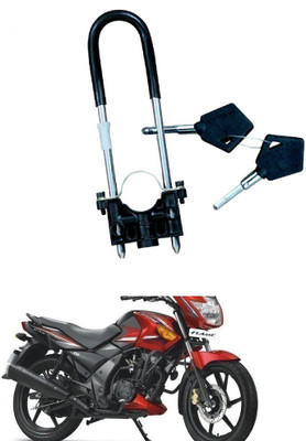 Pubshre Bike Front Shocker Lock Wheel Lock wheel Lock 767 Wheel Lock(Black)