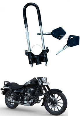 Pubshre Bike Front Shocker Lock Wheel Lock wheel Lock 566 Wheel Lock(Black)