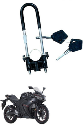 Pubshre Bike Front Shocker Lock Wheel Lock wheel Lock 669 Wheel Lock(Black)