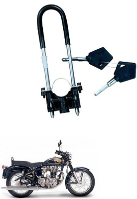 Pubshre Bike Front Shocker Lock Wheel Lock wheel Lock 617 Wheel Lock(Black)