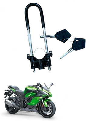 Pubshre Bike Front Shocker Lock Wheel Lock wheel Lock 671 Wheel Lock(Black)