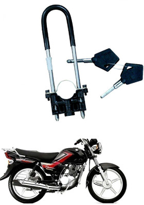 Pubshre Bike Front Shocker Lock Wheel Lock wheel Lock 637 Wheel Lock(Black)