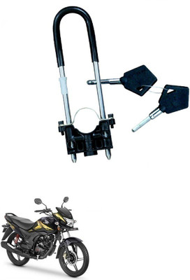 Pubshre Bike Front Shocker Lock Wheel Lock wheel Lock 733 Wheel Lock(Black)
