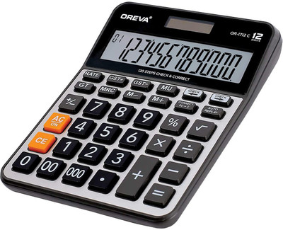 OREVA OR-1712-C 1712 Basic  Calculator(12 Digit)