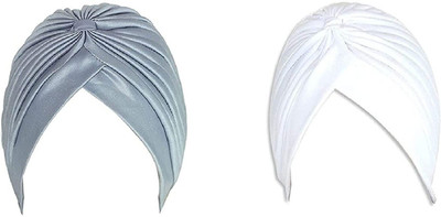 Bismaadh Solid Prayer Cap Cap(Pack of 2)