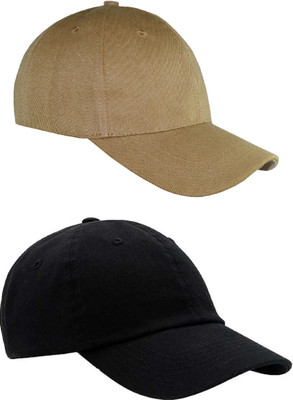 Atabz Solid Sports/Regular Cap Cap(Pack of 2)