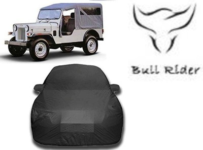 Bull Rider Car Cover For Mahindra Classic (With Mirror Pockets)(Grey)