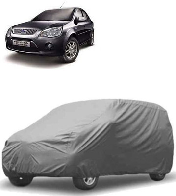 QualityBeast Car Cover For Ford Fiesta Classic (Without Mirror Pockets)(Grey)