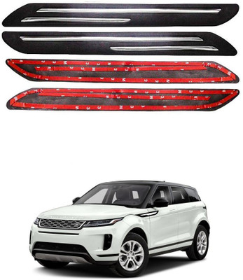 Oshotto Plastic Car Bumper Guard(Black, Pack of 4, Range Rover, Evoque)