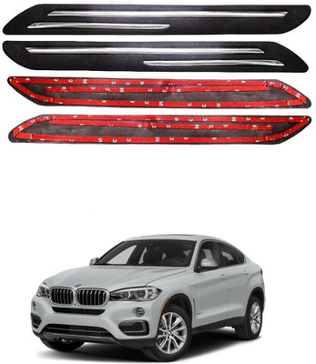 Oshotto Plastic Car Bumper Guard(Black, Pack of 4, BMW, X6)