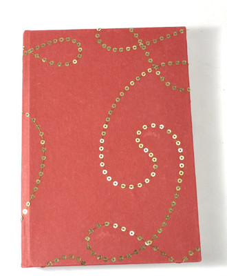 Camlon Exports Handmade A5 Diary Unruled 96 Pages(Red)