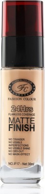 fc(logo) MATTE FINISH FLAWLESS COVERAGE Blending Long-Lasting Feather-Light Stay Liquid Face Makeup. Foundation(SHADE 01, 30 ml)